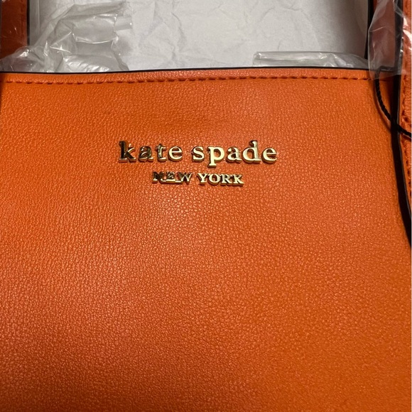 Kate Spade New York All Day Orange Tote Bag - Picture 11 of 14